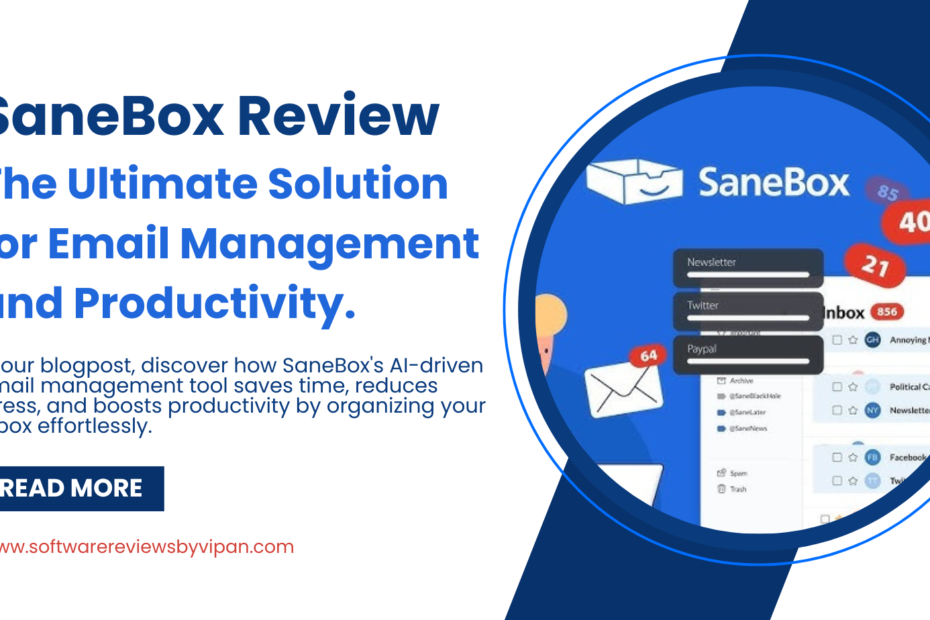 SaneBox Review: The Ultimate Solution for Email Management and Productivity.