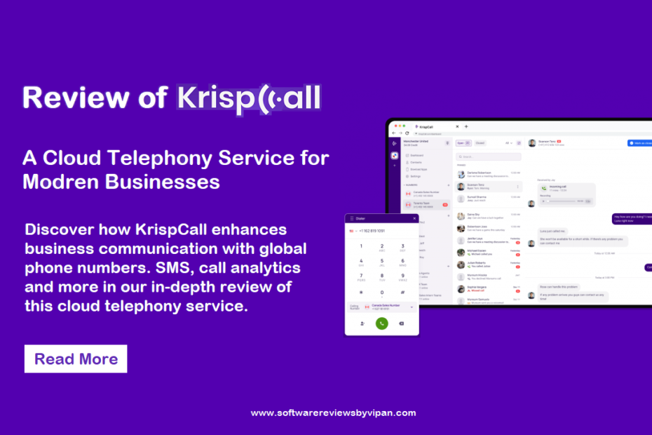 Review of KrispCall: A Cloud Telephony Service for Modern Businesses.